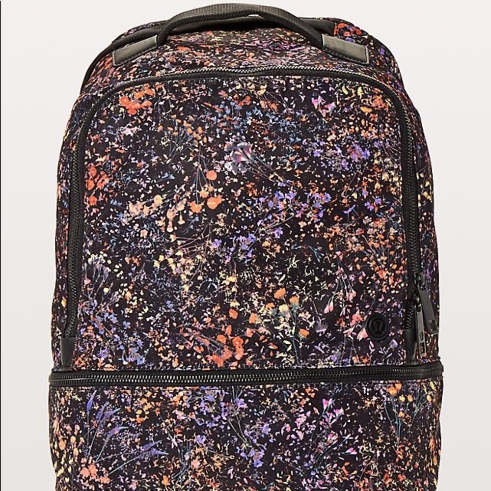 LULULEMON CITY ADVENTURER 17L FLOWERESCENT MULTI BACKPACK